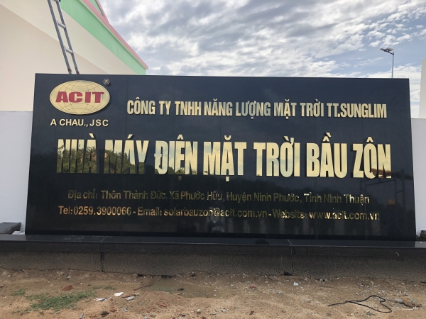 Bảng hiệu công ty - Quảng Cáo Quang Huy - Công Ty TNHH TM Và DV Quảng Cáo Quang Huy